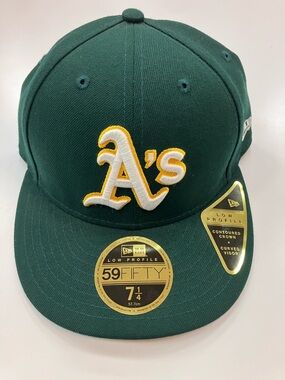 Oakland Athletics Low Profile Fitted Cap 7 1/4